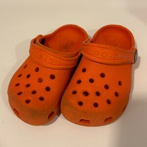Toddler Cros - Orange size 7